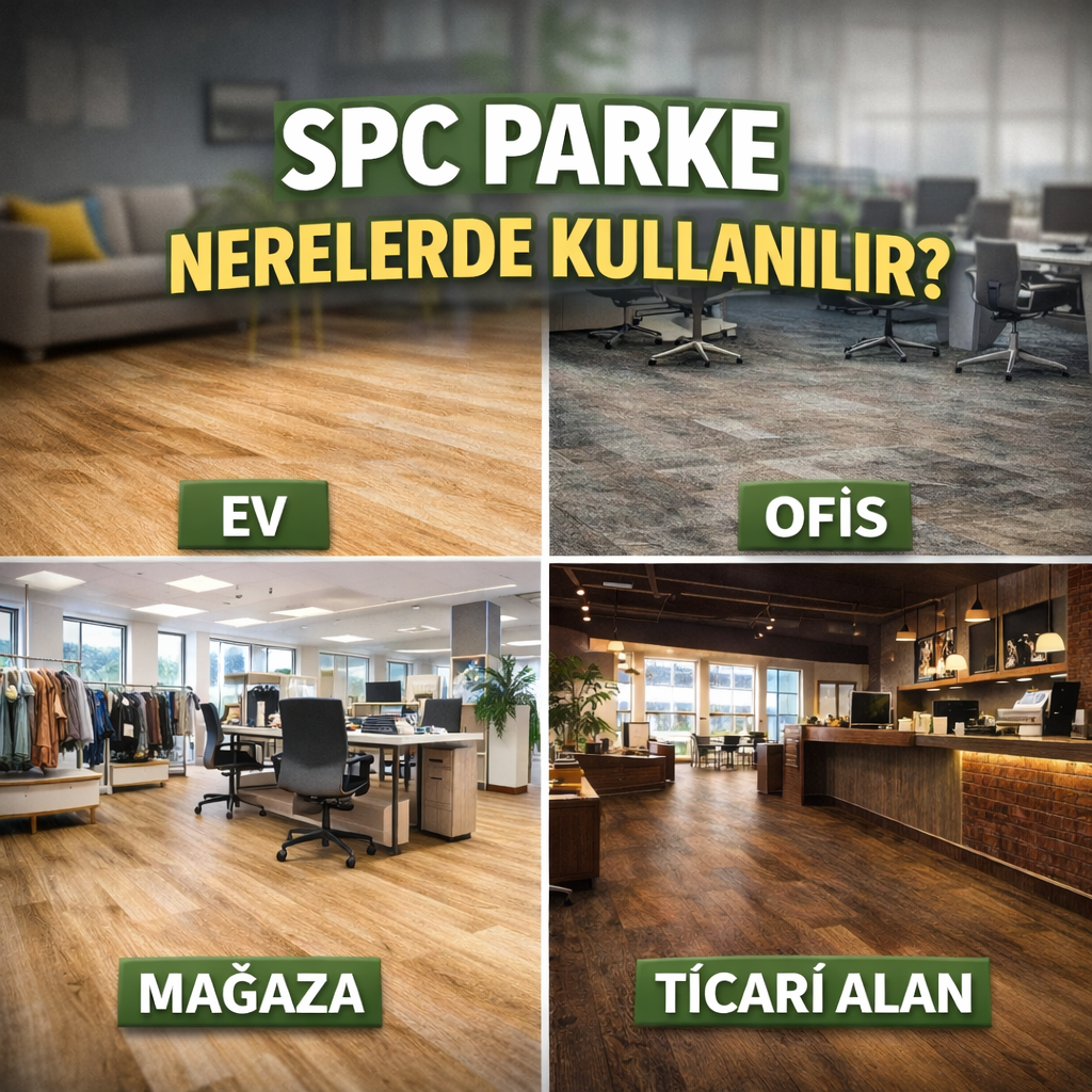 SPC Parke Nerelerde Kullanılır?
